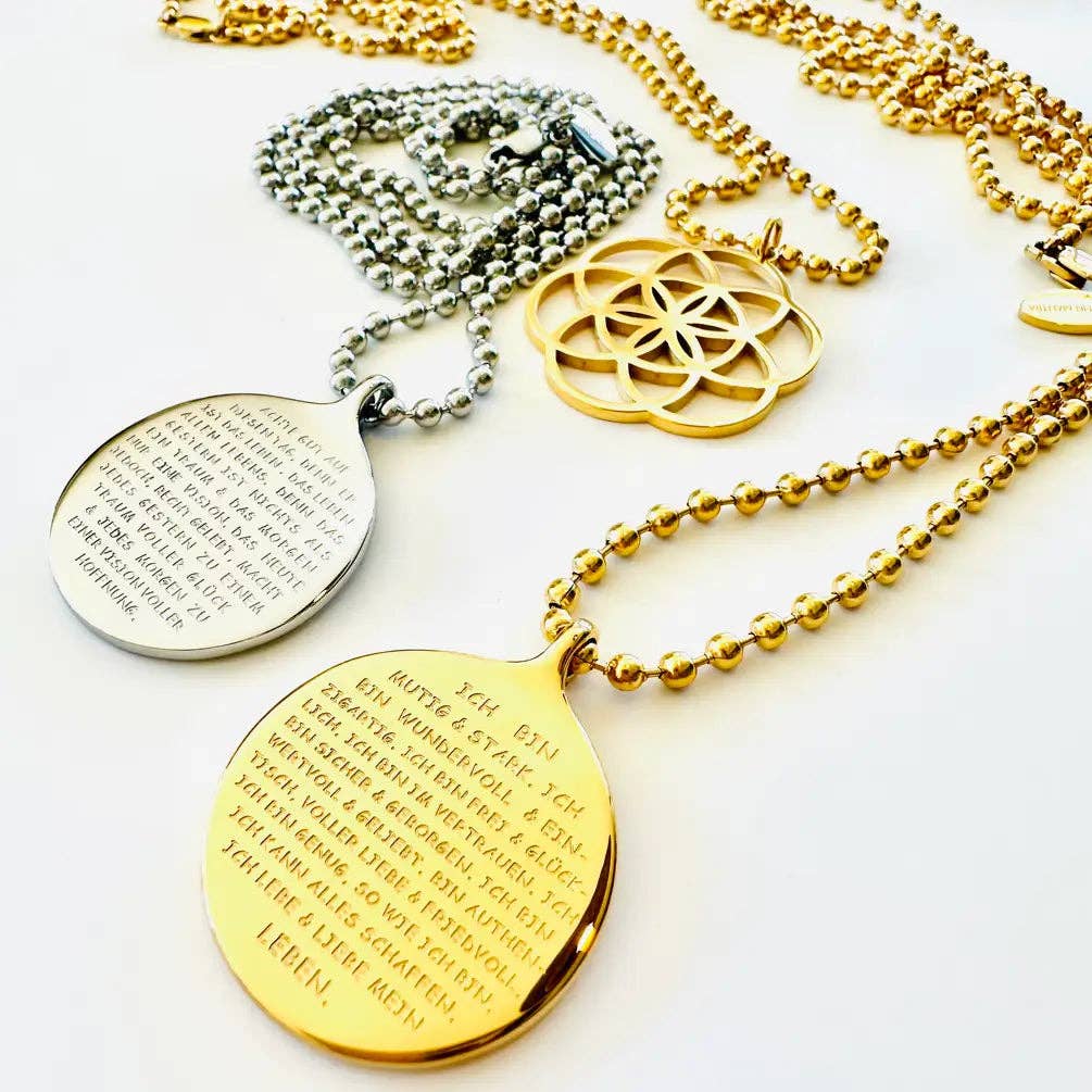 Mein Mantra - Wholesale Individual Charm/Pendant - Declaration of Love to You "I AM..." Pendant3