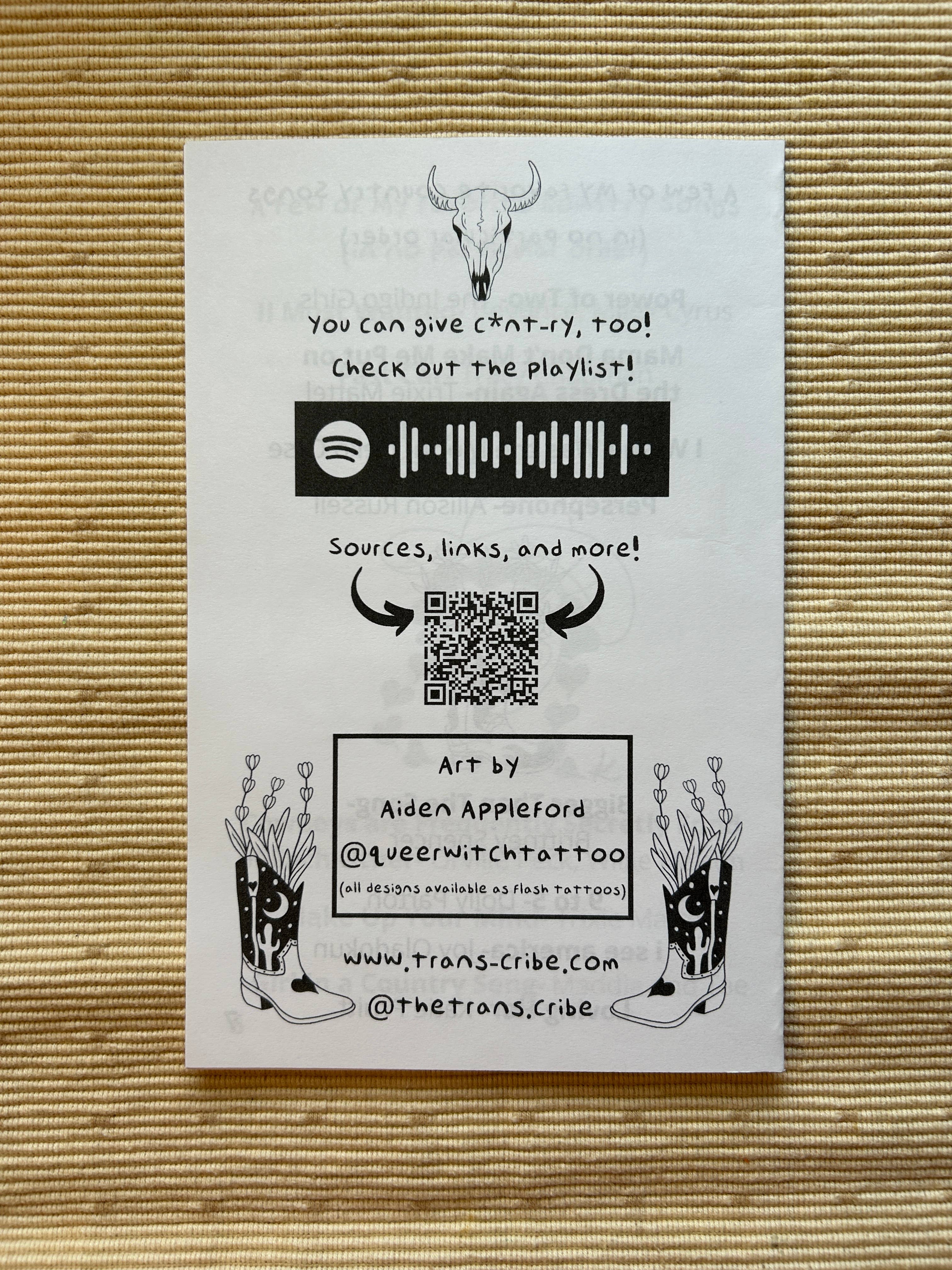 the (trans)cribe - Wholesale Arts & Entertainment Book - It's Giving C*nt-ry: In Queer Defense of Country Music1