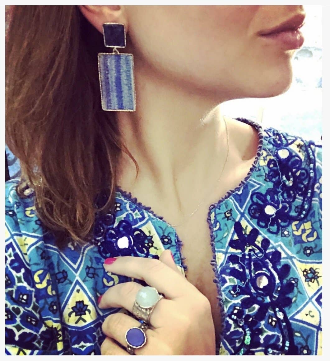 Sara Lubrano Gioielli Artigianali - Wholesale Dangle Earrings - Rainbow Earrings4