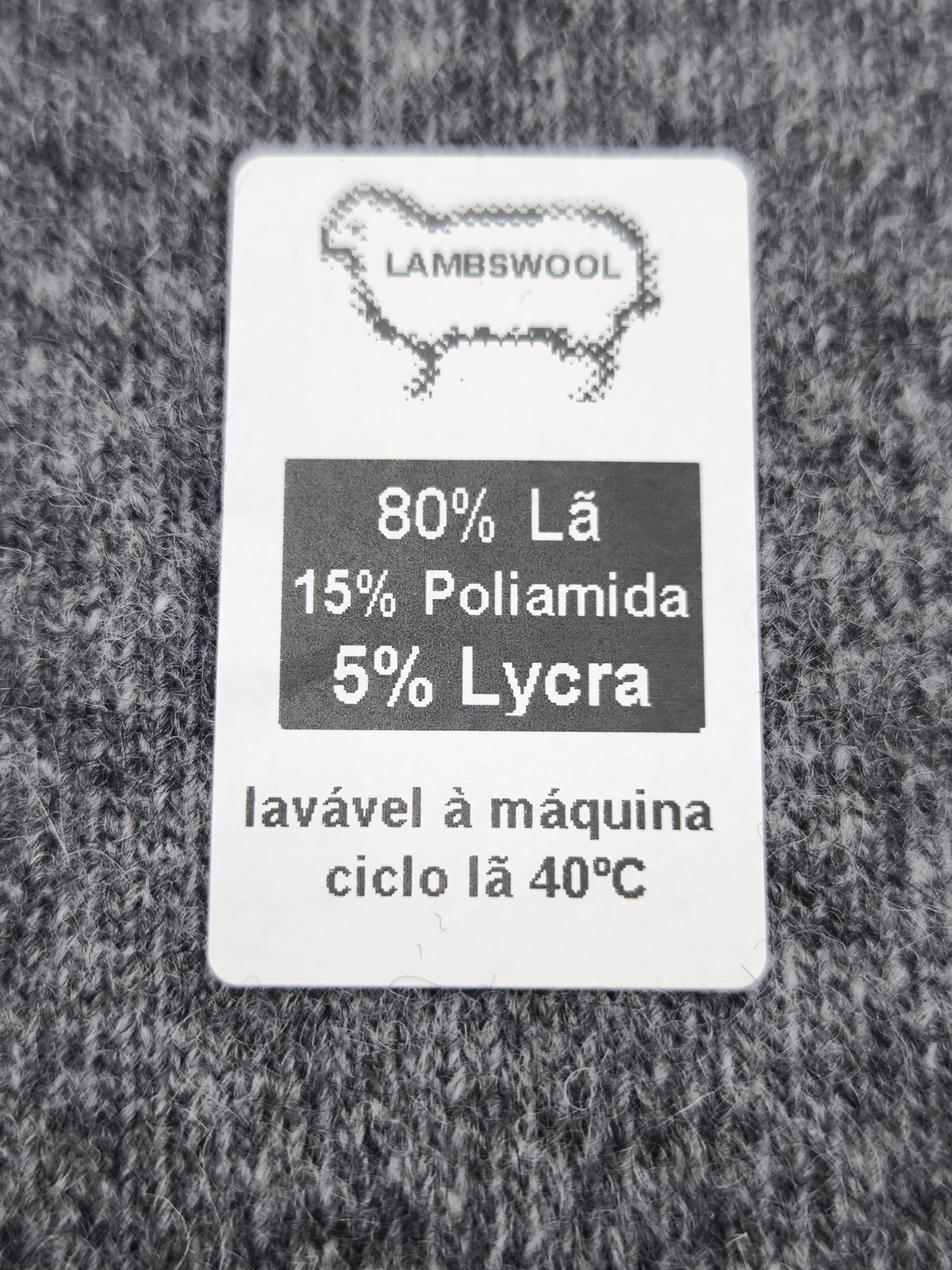 SR Peúgas - Wholesale Socks - Unisex - Plain Lambswool Sock with Regular Cuff Ref. 50301