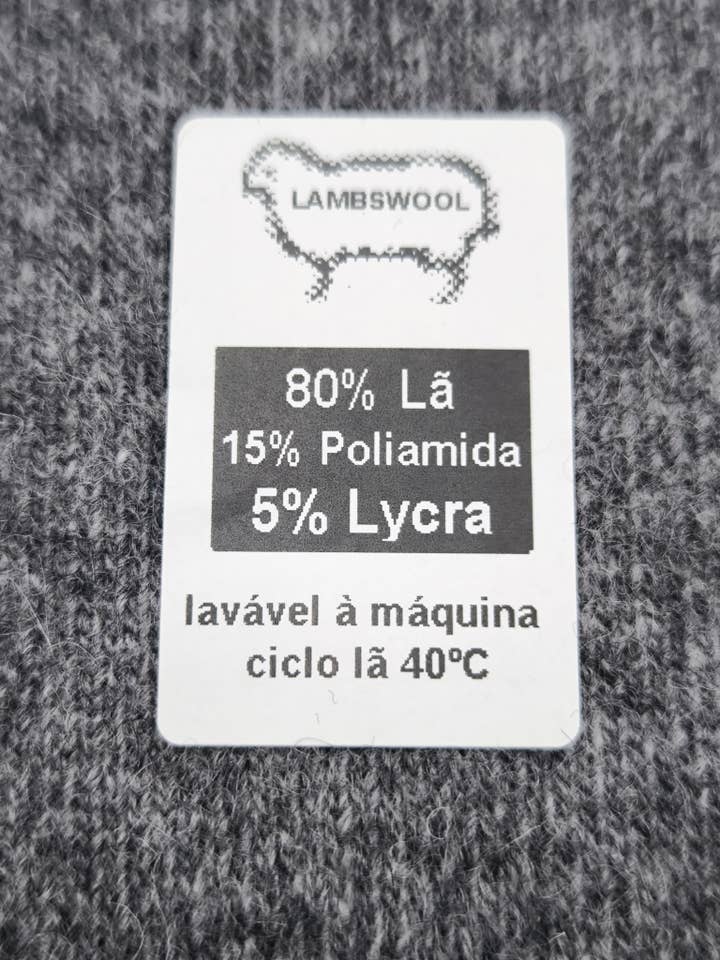 SR Peúgas - Wholesale Socks - Unisex - Plain Lambswool Sock with Regular Cuff Ref. 50301