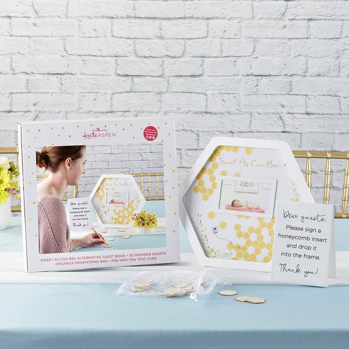 Alternativa del libro degli ospiti Baby Shower - Dolce as Can per la vendita all'ingrosso da parte di Kate Aspen