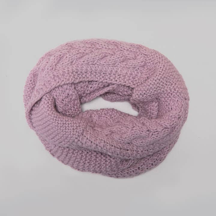 Awamaki - Wholesale Scarf - Unisex - Wayra Cable Infinity Scarf1