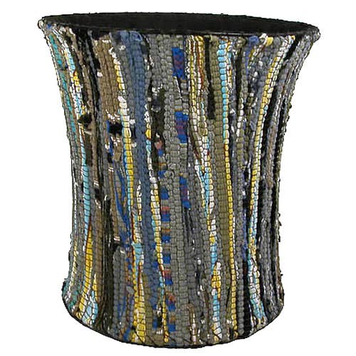 One World Projects - Wholesale Trashcan/Trash Bin - Large Recycled Cloth Wastebasket2