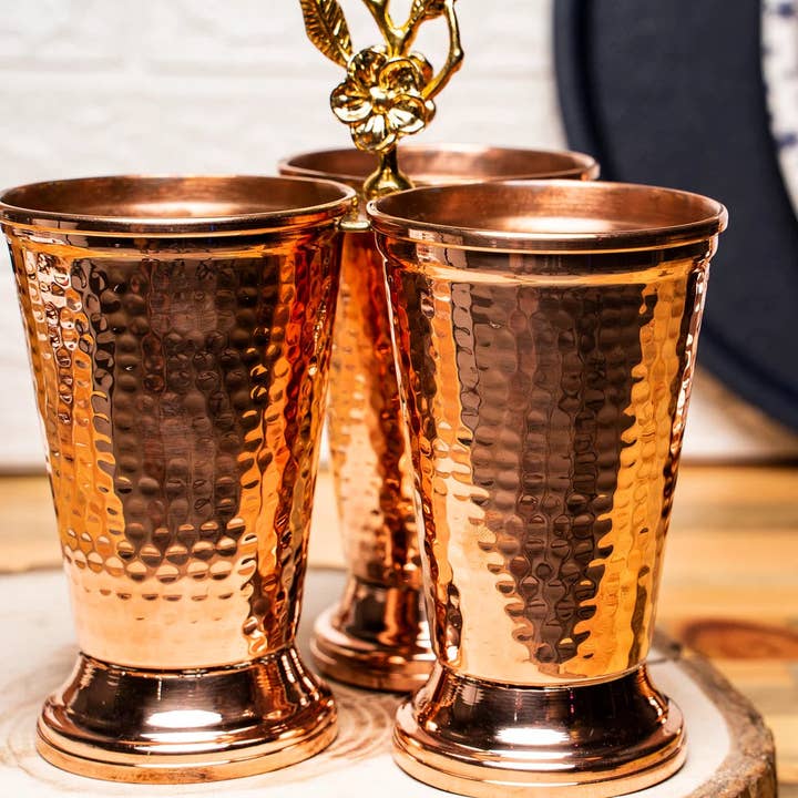 Handmade Copper Cutlery Holder | Handmade Copper Dinner Table Organizer Decor for wholesale by ALFIQ Copper