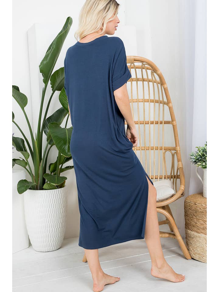 Sweet Lovely by Jen - Wholesale Dress - Women's - CASUAL MIDI WEEKEND DRESS