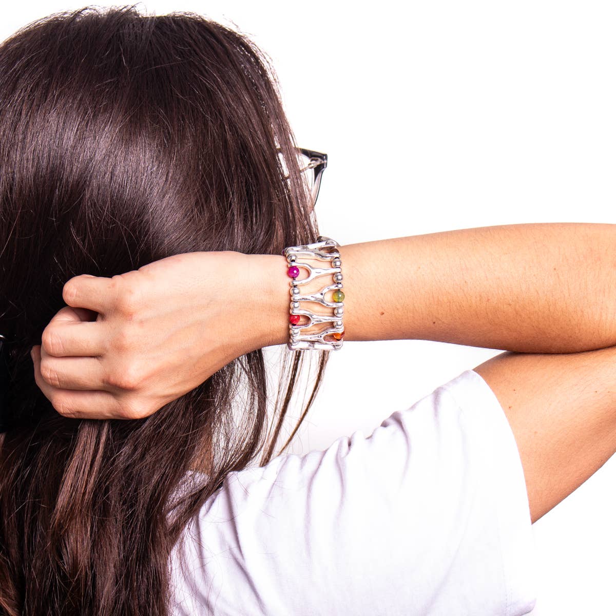 Meninas Bonitas Cork – Pulseira por atacado – Pulseira feminina artesanal de couro legítimo MBR-284