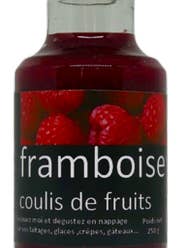 Coulis de Framboise pour la vente par Confit & Do