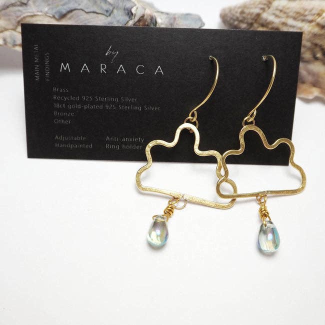 OUT Cloud Earrings for wholesale by byMaraca