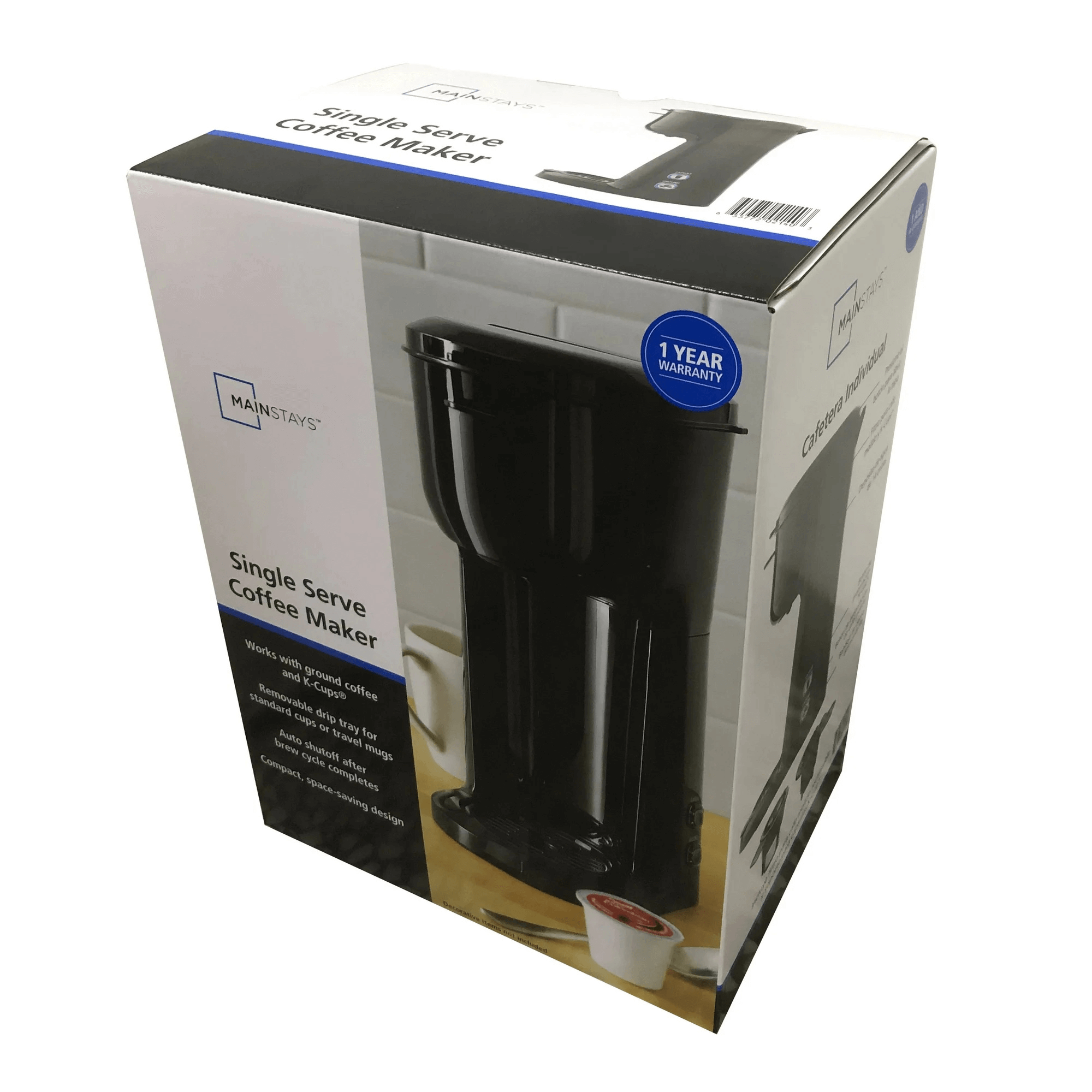 JupiterGear Home - Wholesale Coffee Machine - Mainstays Single Serve K-Cup Coffee Maker1