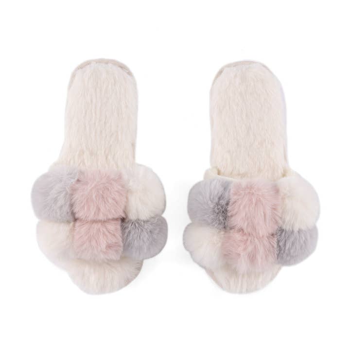 CARINA SLIPPERS, MULTI for wholesale by Shiraleah