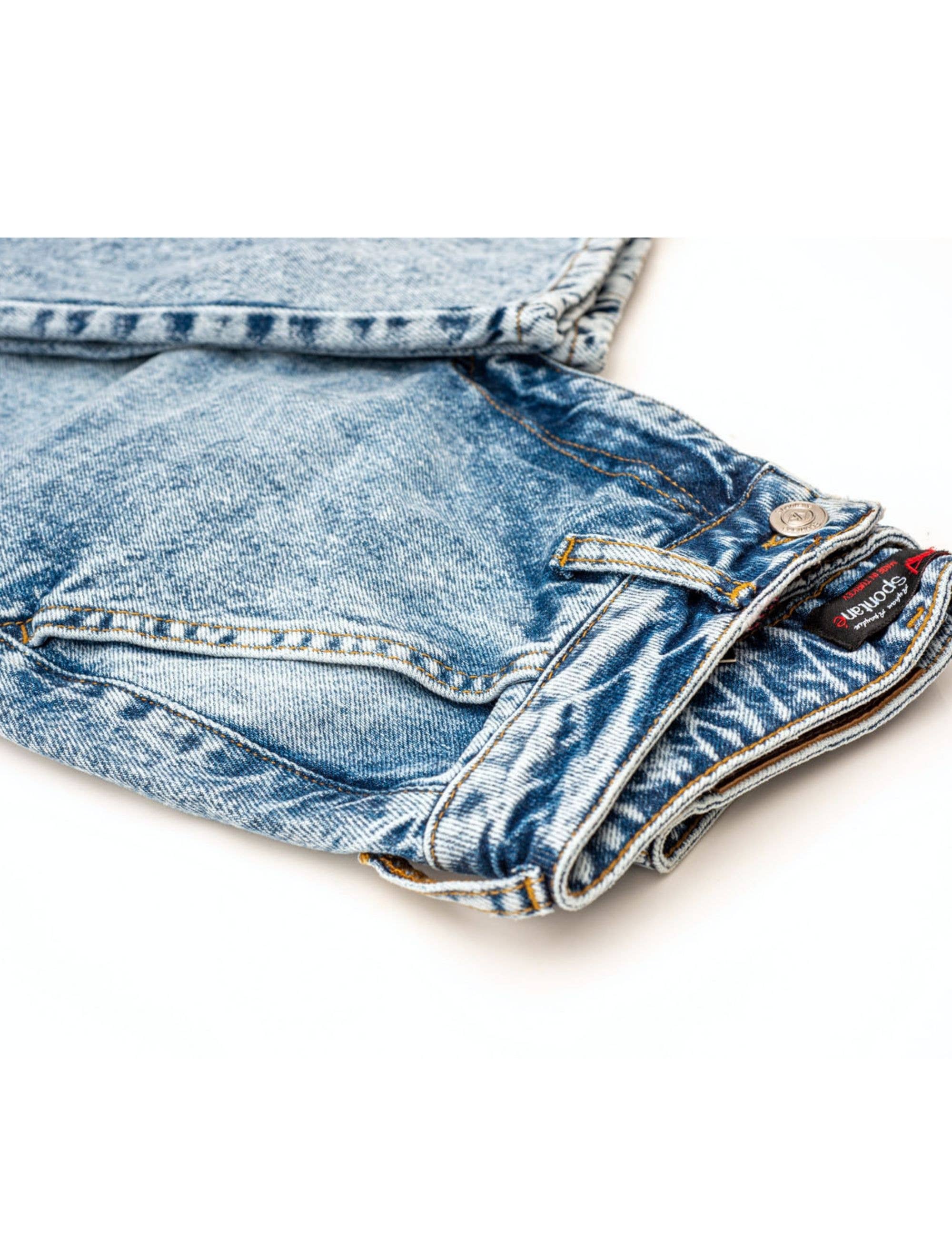 Blue Jean Mom femme -  Taille haute -  mom 80s revisité en vente sur Faire5