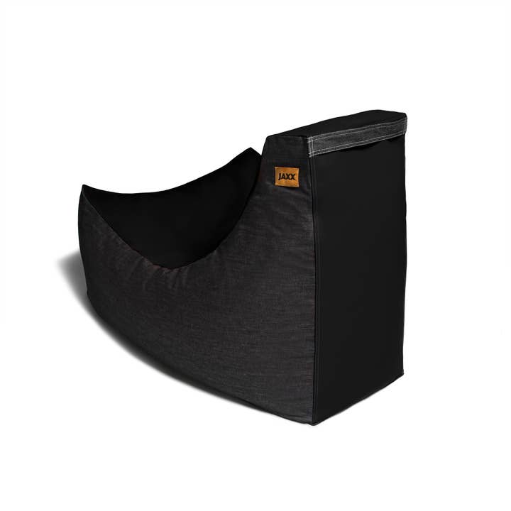 LuvU - Wholesale Chair - Jaxx Pixel Gamer Bean Bag Chair, Premium Vinyl / Dark Denim18