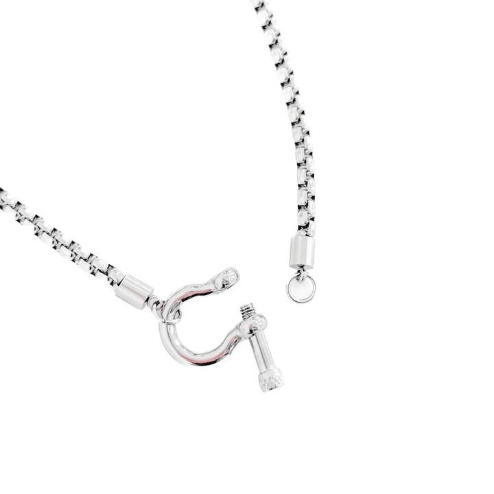 Pretty Simple - Wholesale Pendant/Charm Necklace - Lucky Me Horseshoe Toggle Necklace - WATERPROOF