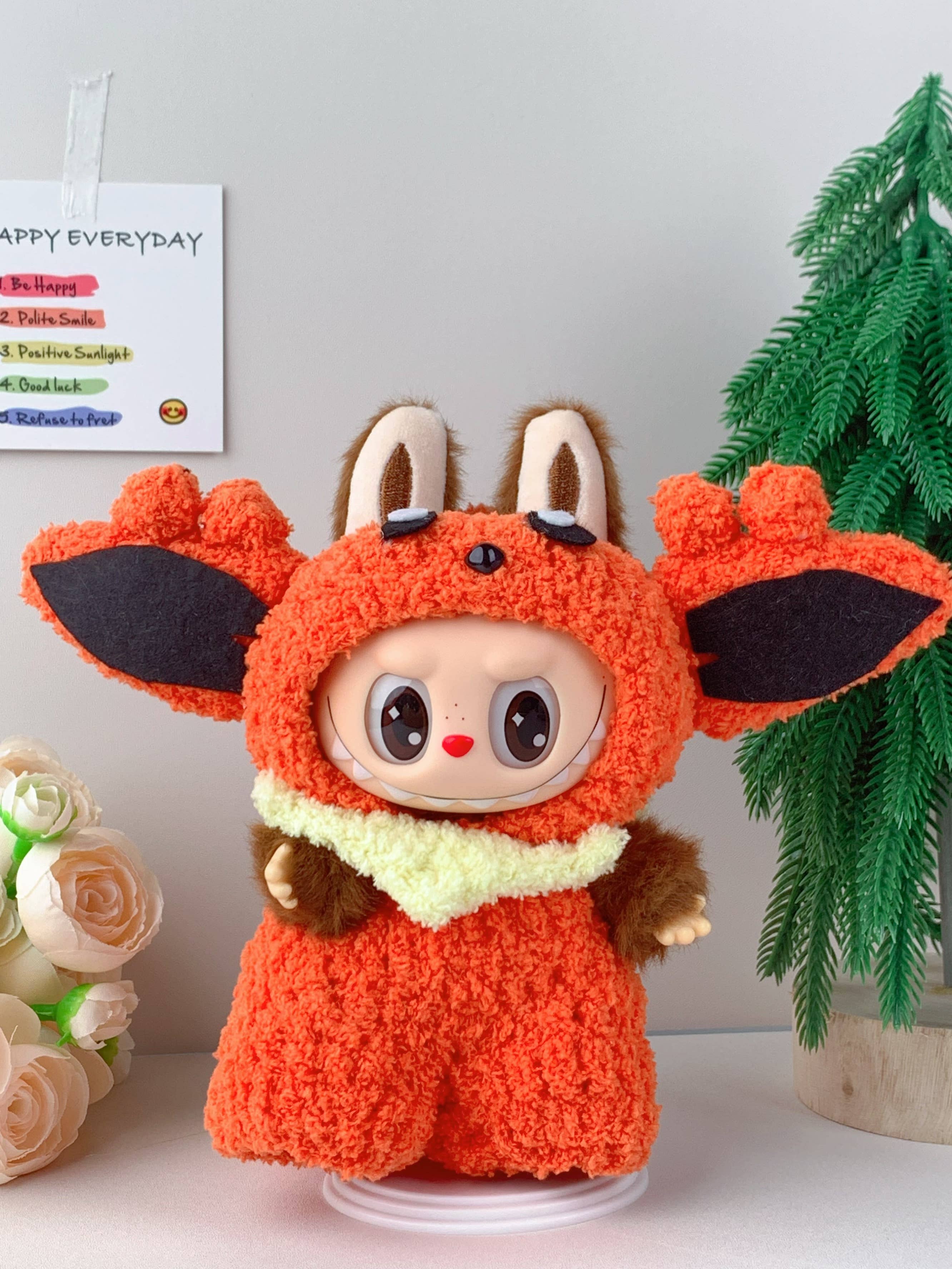 Lilyrosy（Duty free) - Wholesale Stuffed/Plush Toy - Kids & Baby - Handmade Crochet Outfit for 17cm doll – Pokémon Eevee Series2