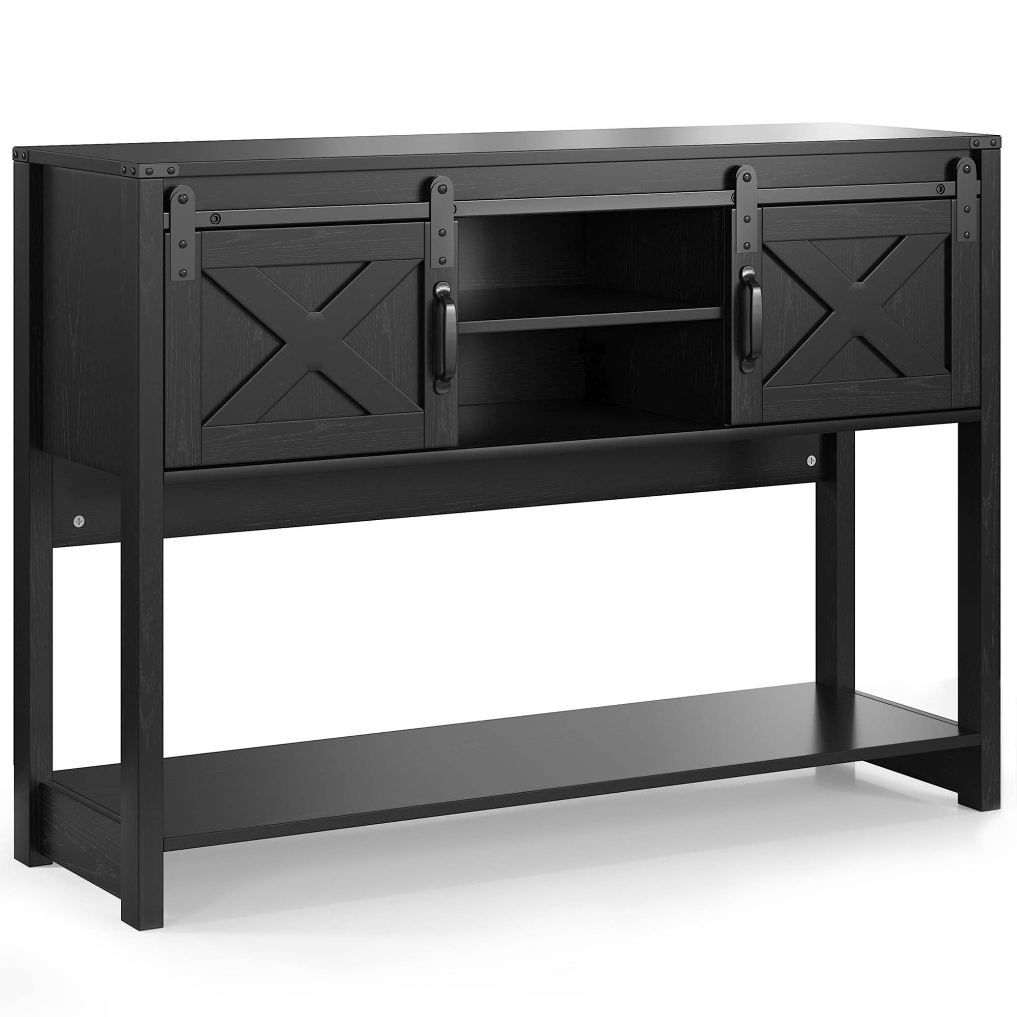 Heynemo - Wholesale Console Table - Farmhouse Entryway Table with Storage, 46" Console Table29