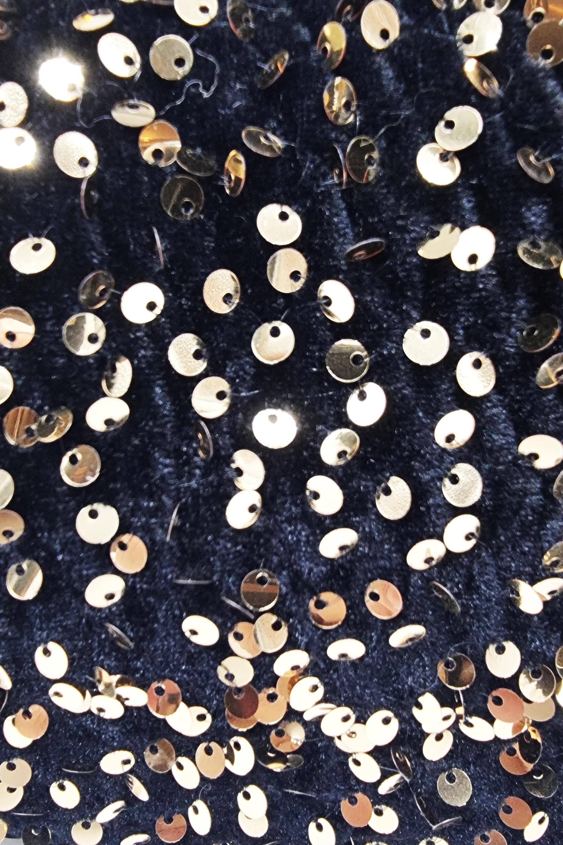 NESSA HALF MOON SEQUIN BAG GOLD for wholesale on Faire5