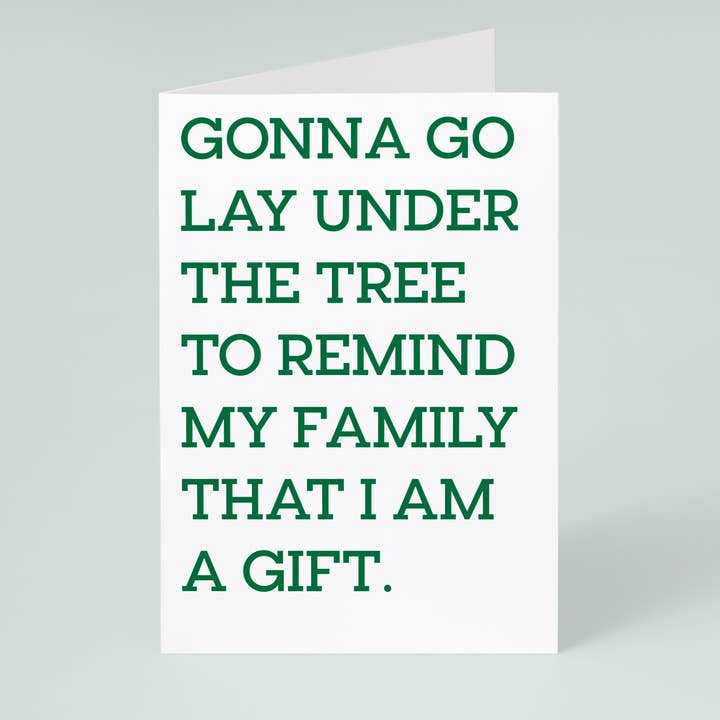 Paisley & Parsley - Wholesale Kerstkaartje - Under the Tree — Wenskaart (Kerst)1