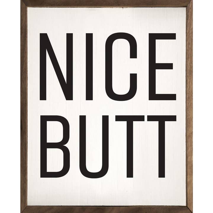 Nice Butt White for wholesale by Kendrick Home