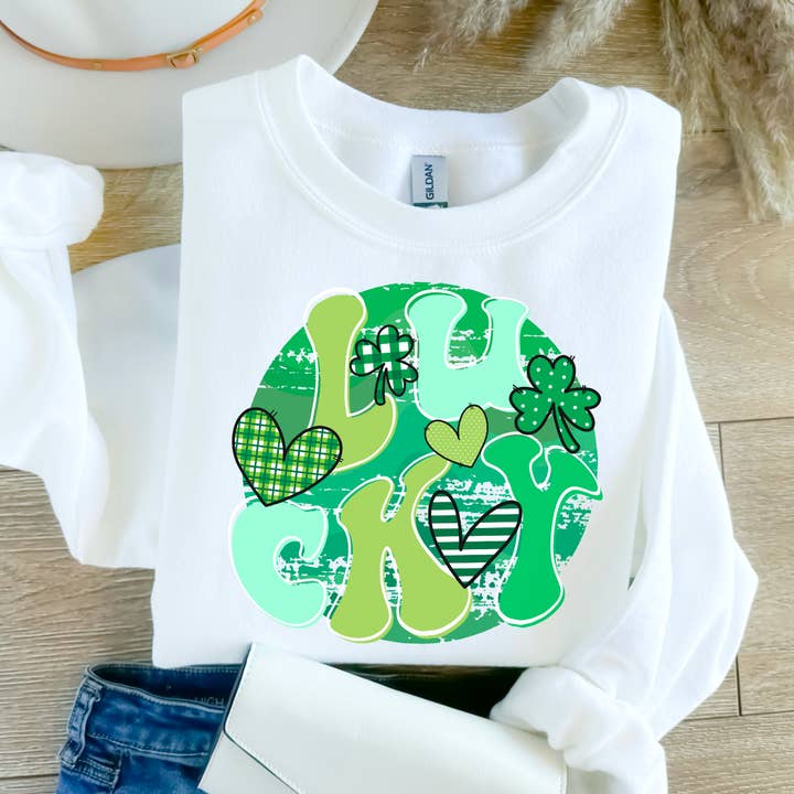 Lucky DTF Print for wholesale by Simple Tymes