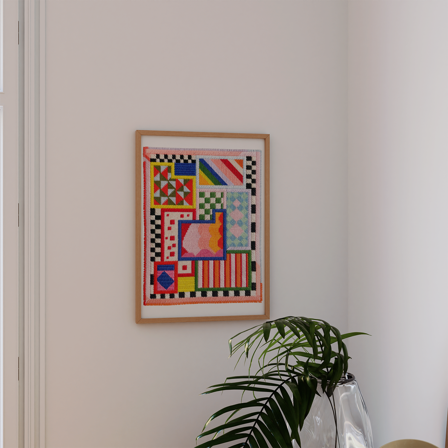 Bon Femmes - Wholesale Kunstprint - Amusant nr. 1 Needlepoint Art Print1