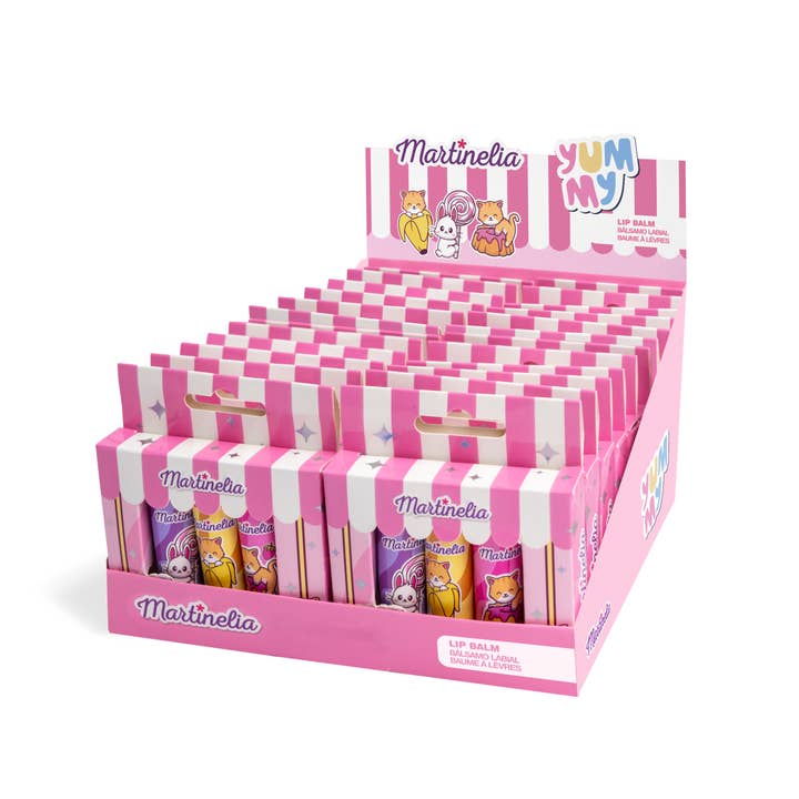 Aquarius Cosmetic SLU - Wholesale Kids Makeup - Kids - MARTINELIA YUMMY LIP BALM TRIO2