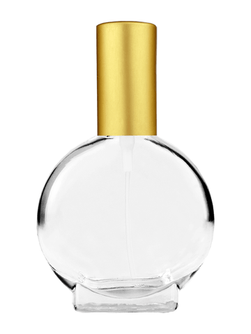 Best Bottles - Wholesale Perfume/Eau de Toilette - Clear Circle Glass Bottle - 15ml (Multiple Spray Colors)8