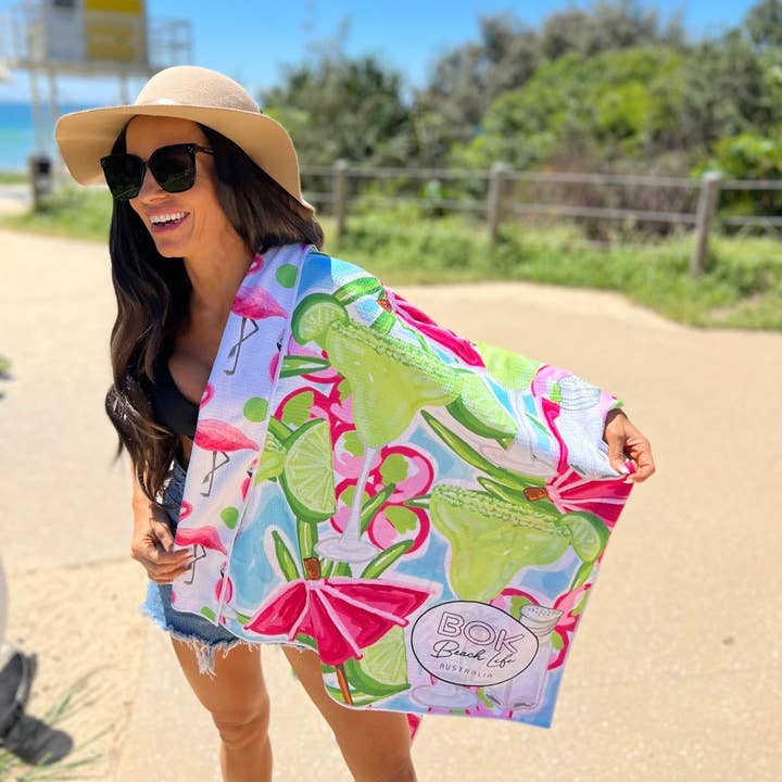 Boktails - Sand Free Towel for wholesale by Bok Beach Life AUSTRALIA