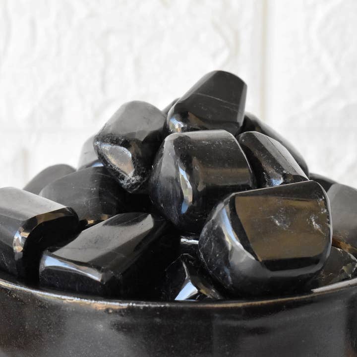 Soothing Crystals - Wholesale Spiritual Stone/Crystal - Black Tourmaline Tumbled Stones Healing Stones 100G to 1KG4