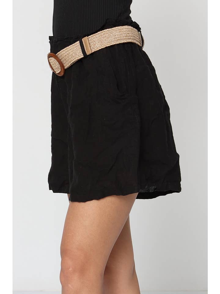 LÉA & LUC - Wholesale Shorts - Women's - 100% linen shorts REF. 505755