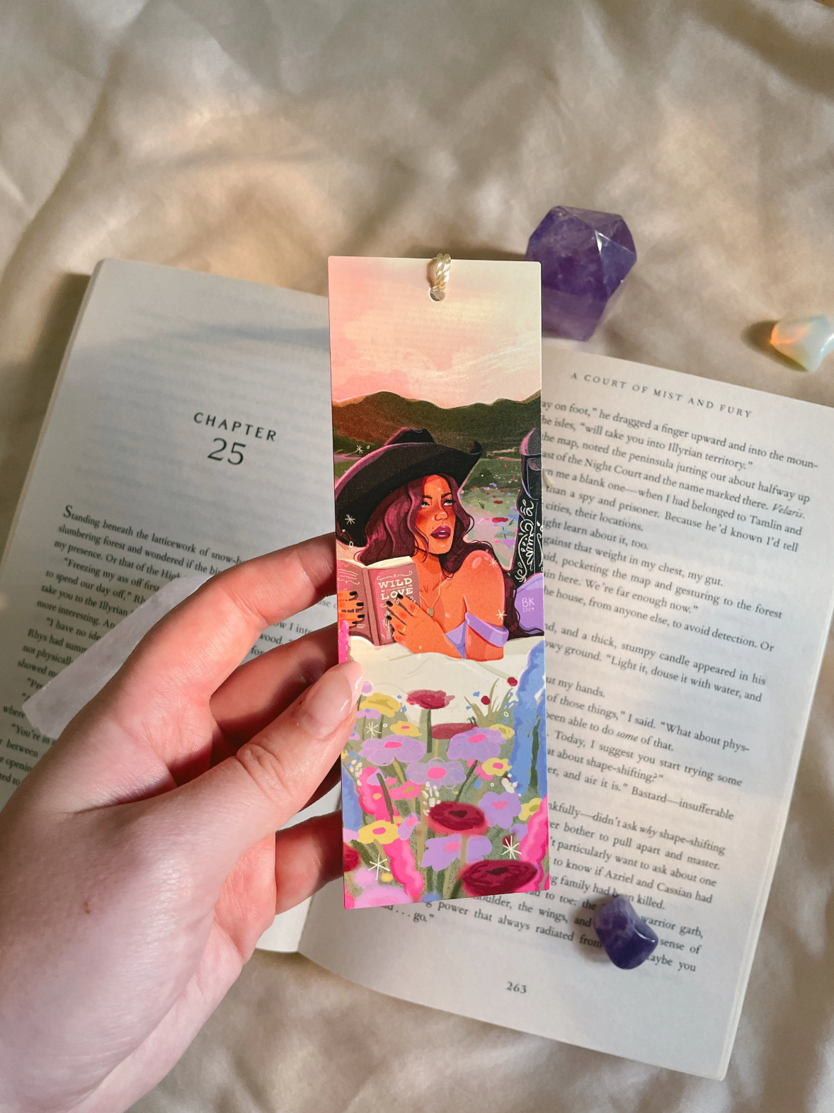 Brittany Keller Art - Wholesale Bookmark - Wild Love Bookmark 2