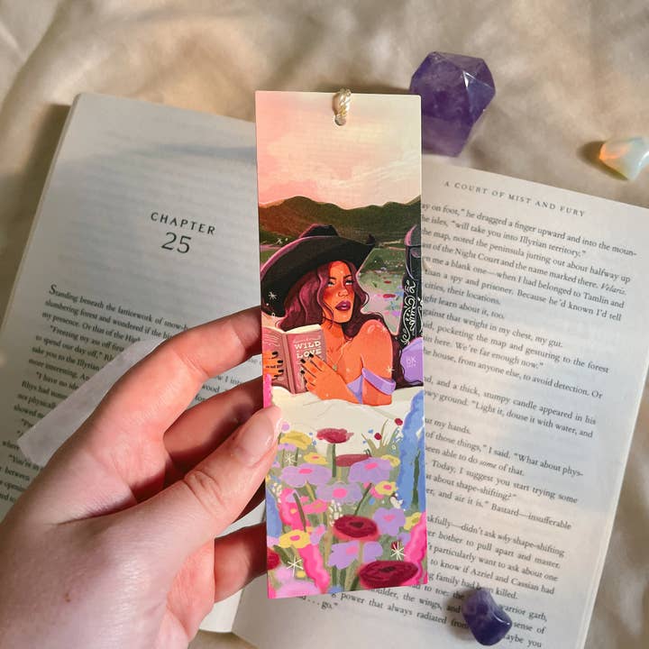 Brittany Keller Art - Wholesale Bookmark - Wild Love Bookmark 2