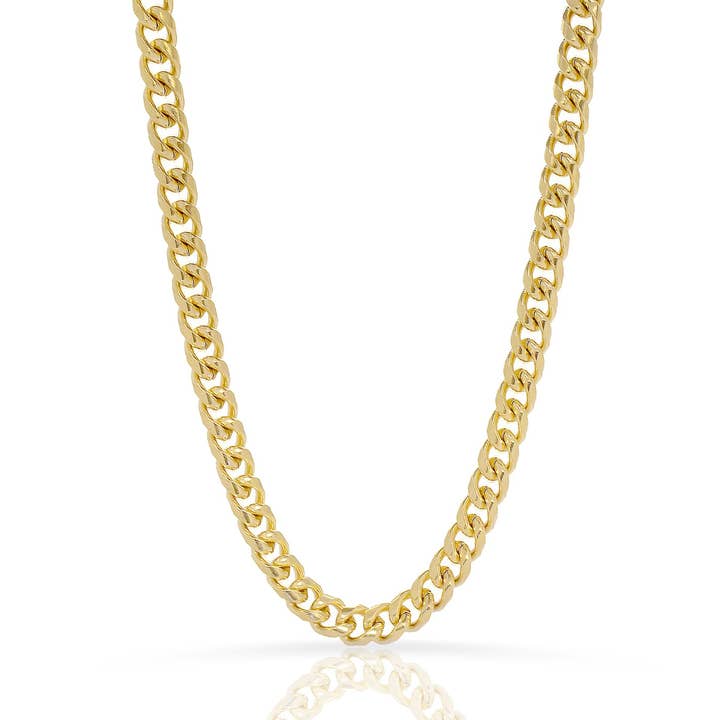 MAI DESIREE - Vendita all'ingrosso Collane a catena e maglie - COLLANA A CATENA BARBAZZALE IN ORO MASON