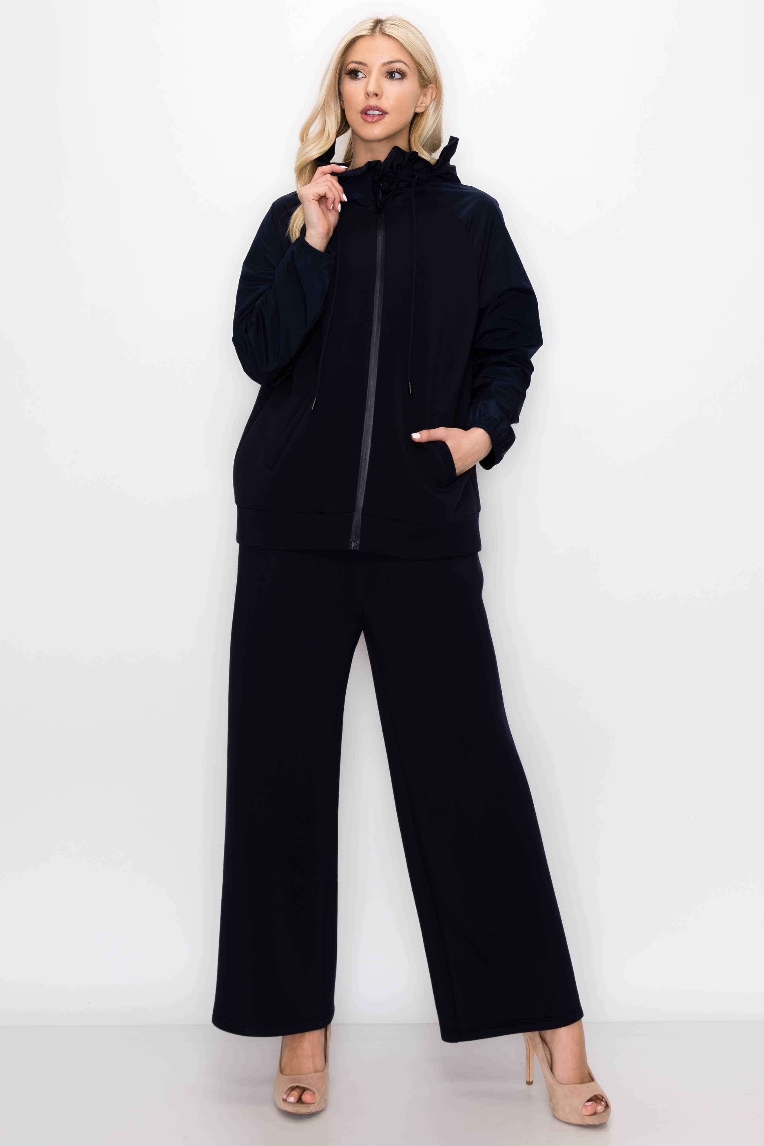 Joh Apparel - Wholesale Pants - Women's - Fion Stretch French Scuba Pant22