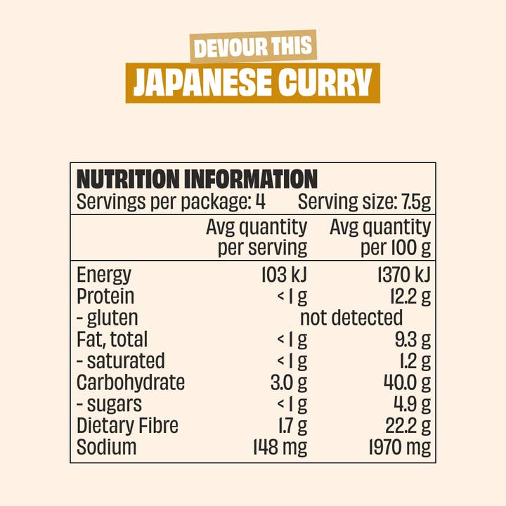 Mingle Seasoning - Wholesale Dried Spice Mix - JAPANESE CURRY (FORMERLY KNOWN AS CURRY IN A HURRY) - 3 PACK