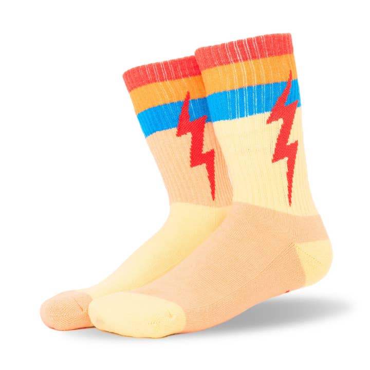 Creamsicle Magic sokken van merinowol voor wholesale door Voltage LTD