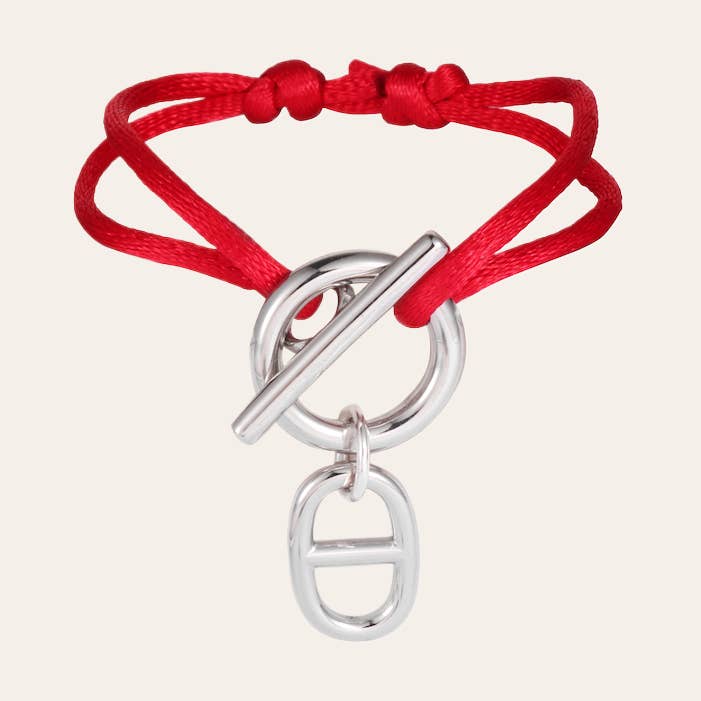 PULSERA DE CORDÓN DE ACERO para venta al por mayor de WHOOPSY DAISY