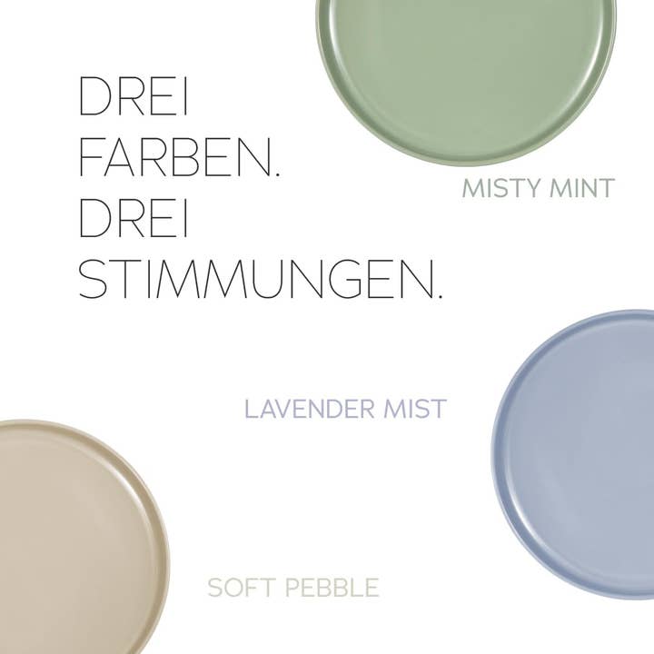 Backefix - Wholesale Dinnerware Set - Magnetiks dinner set Soft Pebble (pebble grey)1