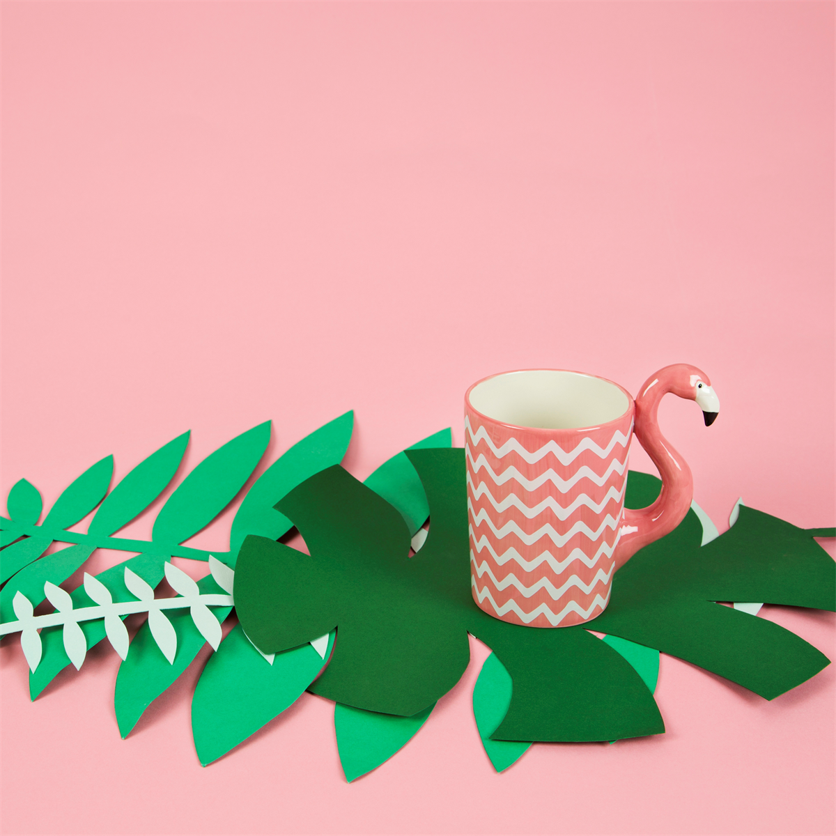 Sass and Belle – wholesale Coffee mug – Ziggy Flamingo Mug2