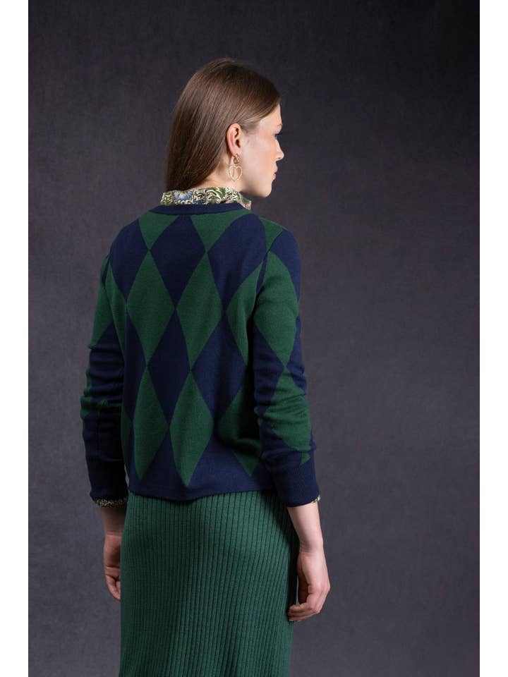 Lanidor - Venta al por mayor Sudadera - Mujer - Jersey de punto Argyle (437317-47)