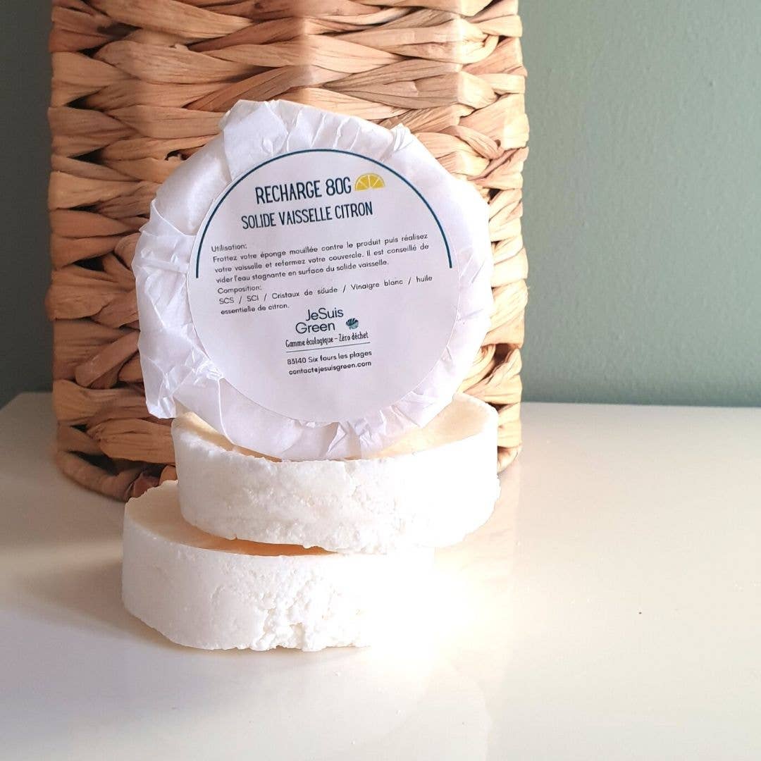 JeSuisGreen - Wholesale Dish Soap - Solid Dish - Dish Soap/Lemon Bulk Refill4