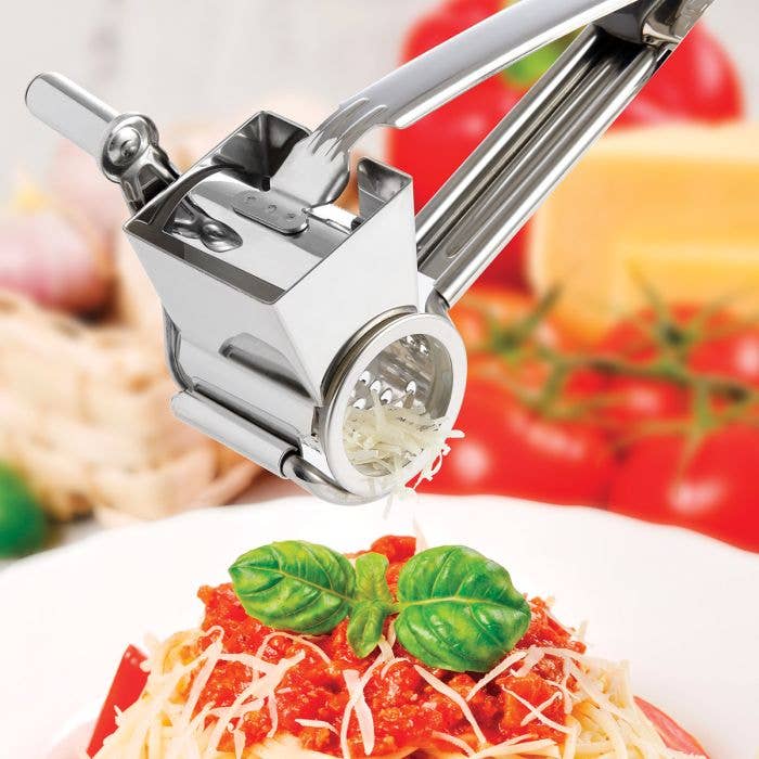 HIC - Harold Import Co. - Wholesale Kitchen Tool/Gadget - Fantes Deluxe Rotary Cheese Grater2