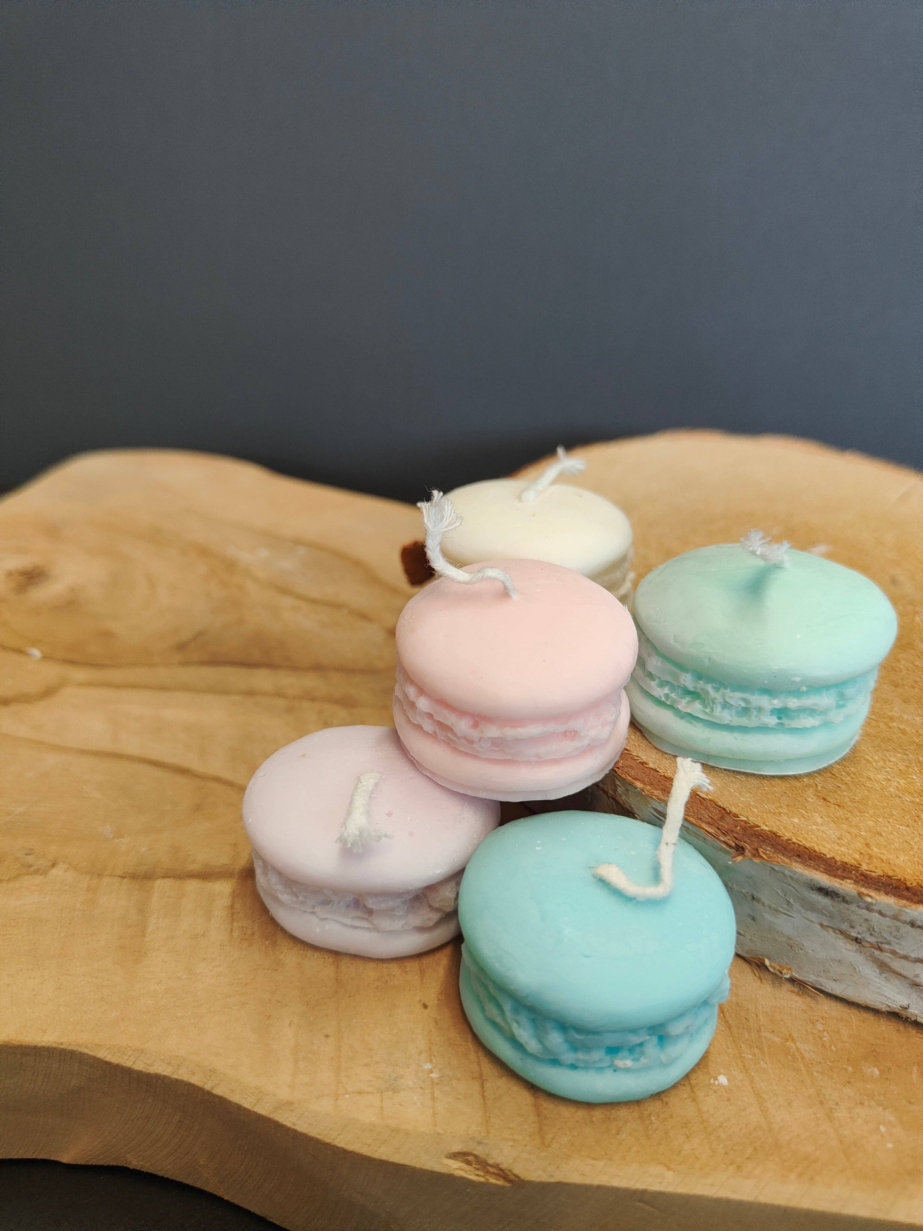 Brickstar Belgium - Wholesale Grappige kaars - Macarons set1