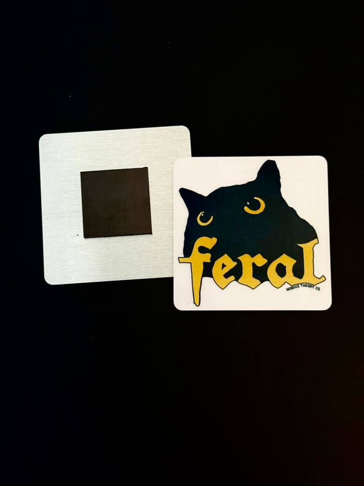 Feral Cat Magnet for engroshandel hos Mobius Theory