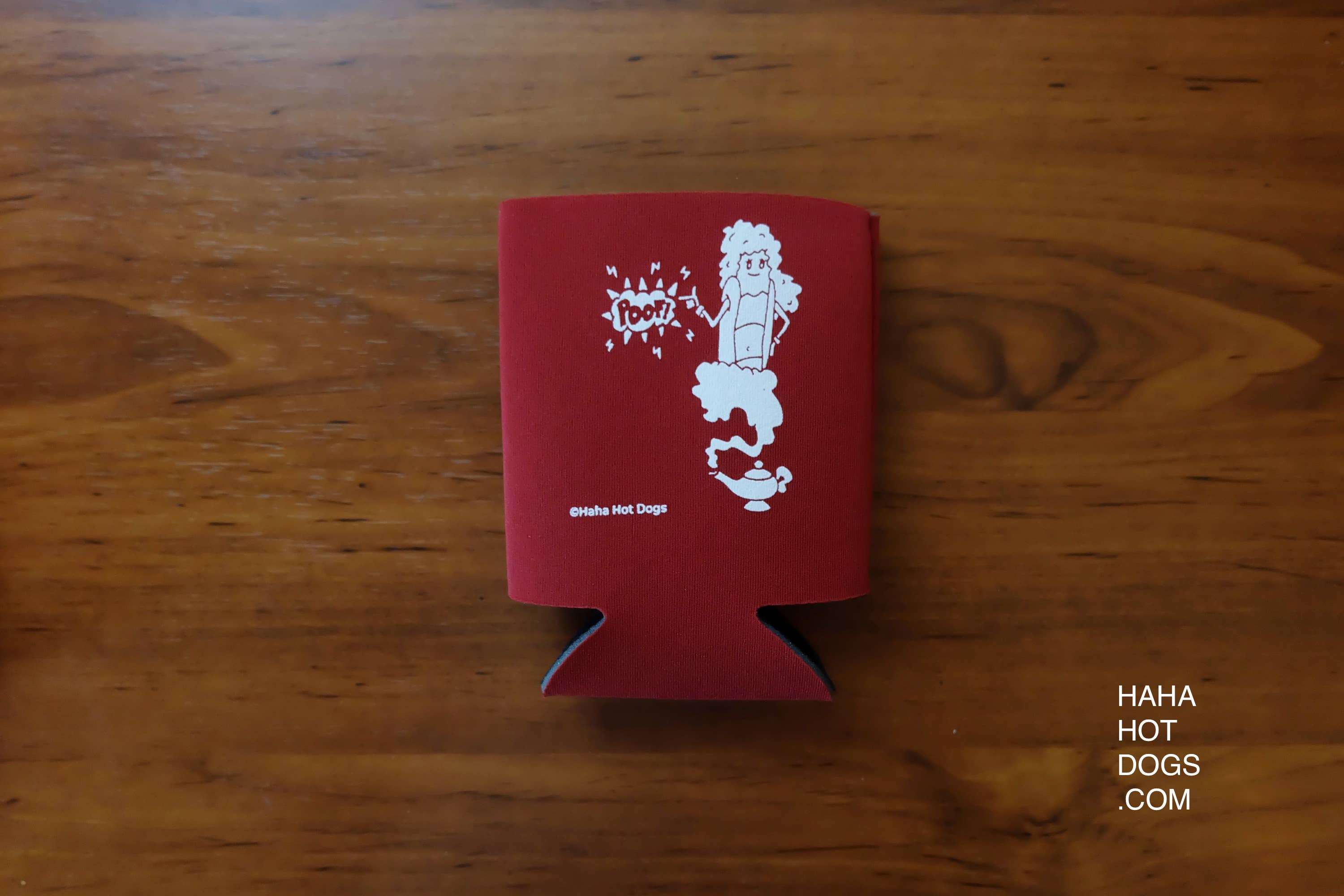 Haha Hot Dogs - Wholesale Drink Huggers & Koozies - Drink Holder - I Wish This Was A Hot Dog1