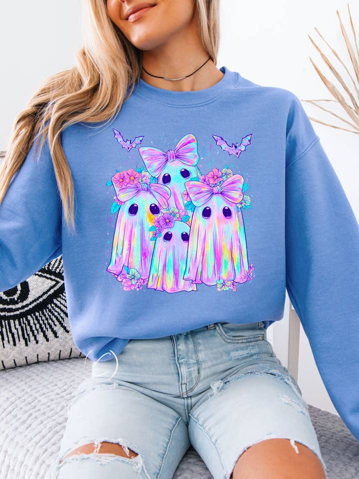 Iridescent Ghosts Sweatshirt for wholesale by CMD Wholesale