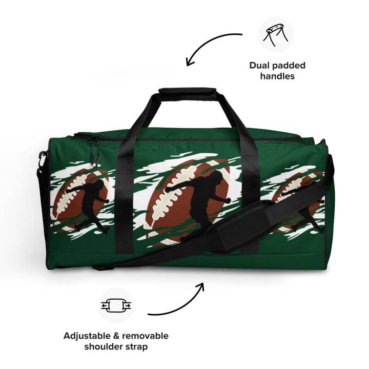 Sac de sport Football Life pour la vente par Em and Raea LLC