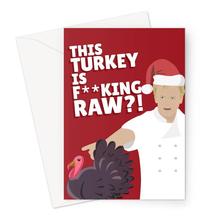 Gordon Ramsay This Turkey is F**king RAW TV Celebrity Chef for wholesale by The New Aesthetic