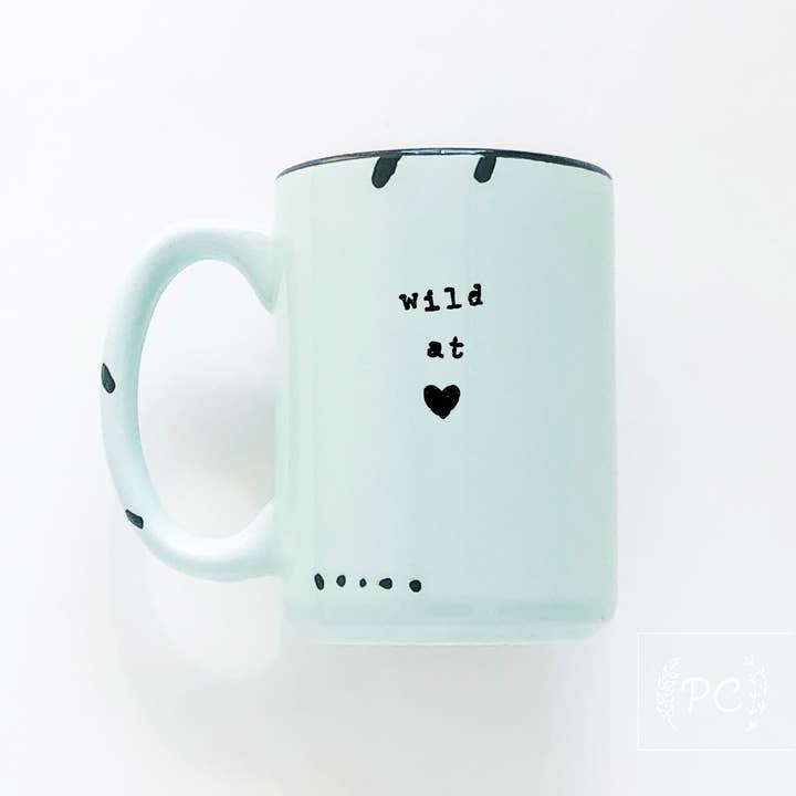 Prairie Chick Prints - Wholesale Coffee Mug - wild at heart | ceramic mug10