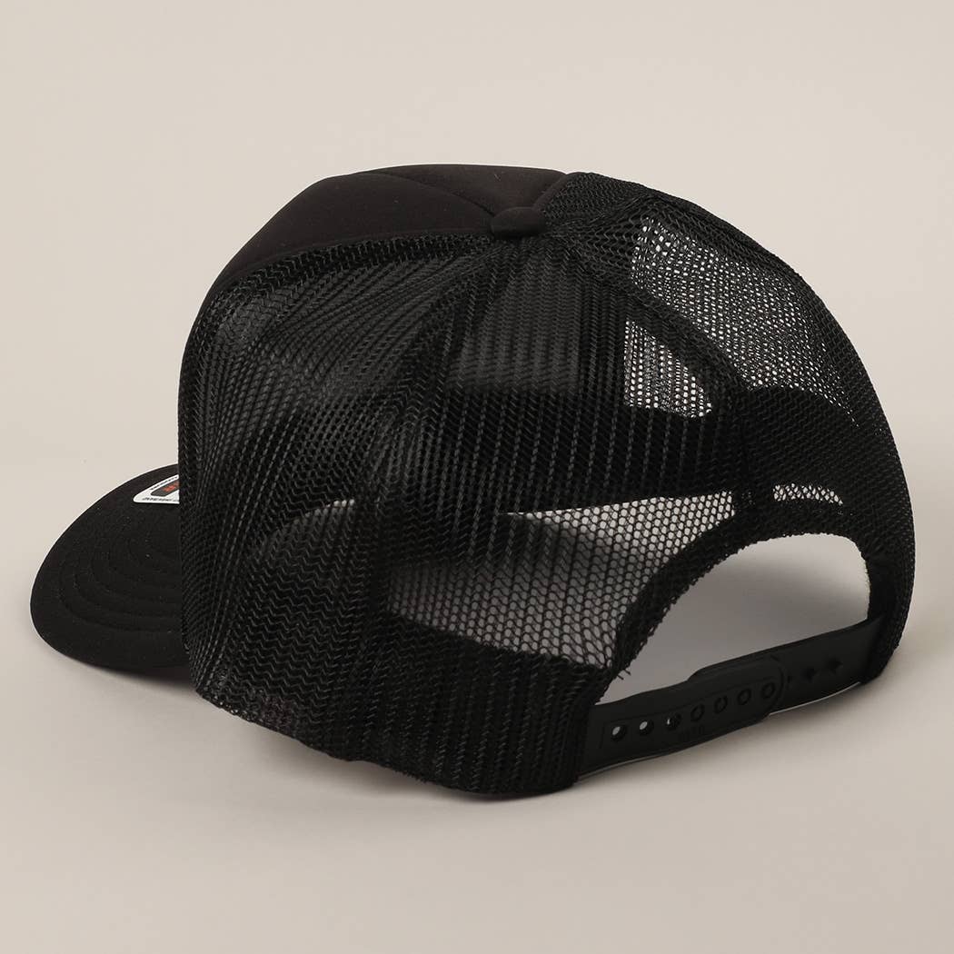 Fashion City - Vente Casquette de camionneur – unisexe - Casquette à filet avec écusson brodé "You Had Me At Day Drinking"3